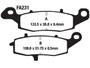 Imagem de Pastilha Freio Vstrom DL 650 1000 Versys Vulcan Fa231hh