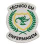 Imagem de Patch Bordado Técnico Enfermagem Termocolante Aplique 9x7cm