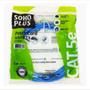 Imagem de Patch Cord 2,50 Metros Cat5e Sohoplus UUtp Azul