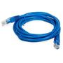 Imagem de Patch Cord Cabo De Rede Cabo Internet Cat5 3 Metros Azul