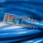 Imagem de Patch Cord Cabo de Rede CAT5e 5 Metros 5m Azul UTP Ethernet Crimpado Pronto