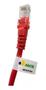 Imagem de Patch Cord Cat.6 Utp 2,5m Vermelho Homologado Lk