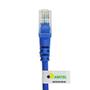 Imagem de Patch Cord Cat5e 100% Cobre 1,5m Homologado Anatel - Azul
