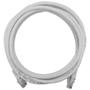 Imagem de Patch Cord Cat5e 100 Cobre 2,5m Homologado Anatel Branco