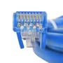 Imagem de Patch Cord Cat6 100% Cobre 1,5m Homologado Anatel - Azul