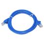 Imagem de Patch Cord Cat6 100% Cobre 1,5m Homologado Anatel - Azul