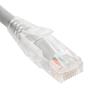 Imagem de Patch cord cat6 clear boot 10' cinza