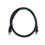 Imagem de Patch Cord Cat6 U/UTP LSZH Preto 1,50 Metros