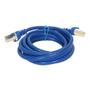 Imagem de Patch cord cat7 cat725bl 2.5mts azul plus cable