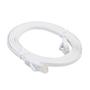 Imagem de Patch Cord Flat Cat6, 30awg, 100% Cobre, 2.5mt, Branco