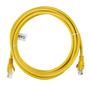Imagem de Patch Cord Flexível Cat6 100% Cobre 2,5 Metros Homologado Anatel - Amarelo