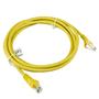 Imagem de Patch Cord Flexível Cat6 100% Cobre 2,5 Metros Homologado Anatel - Amarelo