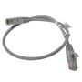 Imagem de Patch Cord UTP Cat5e 100% Cobre 0,5m Flexível Homologado Anatel - Cinza