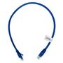 Imagem de Patch Cord UTP Cat6 100% Cobre 0,5 Metros Flexível Homologado Anatel - Azul