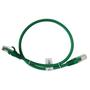 Patch Cord UTP Cat6 100% Cobre 0,5m Flexível Homologado Anatel - Verde - Pier Telecom Imagem de Patch Cord UTP Cat6 100% Cobre 0,5m Flexível Homologado Anatel - Verde
