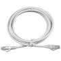 Imagem de Patch Cord UTP Cat6 Flexível 100% Cobre 2,5 Metros Homologado Anatel - Branco