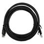 Imagem de Patch Cord UTP Cat6 Flexível 100% Cobre 2,5 Metros Homologado Anatel - Preto