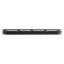 Imagem de Patch Panel 24 Portas Rj45 Cat5e Intelbras Impact Lan Pp524 Para Rack