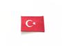 Imagem de Patche aplique bordado da bandeira da Turquia