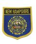 Imagem de Patche Aplique Bordado Escudo Da Bandeira De New Hampshire