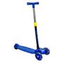 Imagem de Patinete 3 Rodas Dobrável E Ajustável Azul- Importway