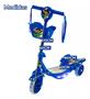 Imagem de Patinete 3 Rodas infantil Novo Modelo, 3 em 1, Led música e 3 rodas cesto