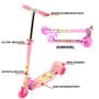Imagem de Patinete de 3 Rodas Radical Top Belinda Rosa - DM Radical