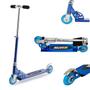 Imagem de Patinete Dm Toys 2 Rodas Infantil + Fantasia Kit Policial