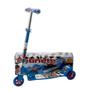 Imagem de Patinete Dm Toys Corrida Divertida + Fantasia Kit Policial