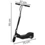 Imagem de Patinete Elétrico 120W Dobrável com Kit de Proteção Motorizado 24V Preto Importway Bwpek-120w