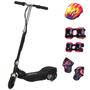Imagem de Patinete Elétrico 120W Dobrável com Kit de Proteção Motorizado 24V Preto Importway Bwpek-120w