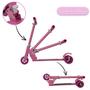 Imagem de Patinete Infantil 3 Rodas Barbie Feminino Rosa Envio 24Hrs