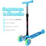 Imagem de Patinete Infantil 3 Rodas De Led Dobrável Scooter Crianças 
