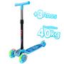 Imagem de Patinete Infantil 3 Rodas De Led Dobrável Scooter Crianças 