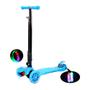 Imagem de Patinete Infantil 4 Rodas Menina Menino Spin Roller Luzes Rodinha Led Grande