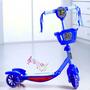 Imagem de Patinete Infantil Azul Radical Com Luzes E Som 99 Toys