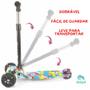 Imagem de Patinete Infantil Com 3 Rodas Dobrável  colorido 70kg