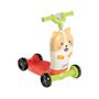 Imagem de Patinete infantil com banquinho scooty cat colorido - calesita 