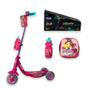 Imagem de Patinete Infantil com Garrafinha e Bolsa - Rosa