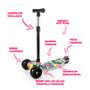 Patinete Infantil Dobrável Com Led Base Scooter Freio BV0011 - Mega Compras Imagem de Patinete Infantil Dobrável Com Led Base Scooter Freio BV0011 - Mega Compras