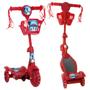 Imagem de Patinete Infantil Masculino Vermelho PJ Masks Toys 2U