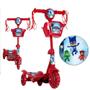 Imagem de Patinete Infantil Menino Pj Masks Com 3 Rodinhas Luz E Som