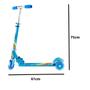 Imagem de Patinete Infantil Menino Veloz 3 Rodas Com Luz Led Crianças