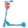 Imagem de Patinete Infantil Menino Veloz Roda Led + Máscara Spider Man