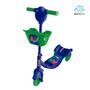 Imagem de Patinete Infantil Pj Mask 3 Rodas Regulável Com Luz Multikids - BR1311