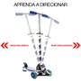 Imagem de Patinete Infantil Radical de Balanço C 4 Rodas Azul BBR Toys