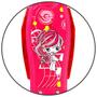 Imagem de Patinete Infantil Rosa de Cestinha 3 Rodas Com Led e Som