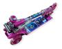 Imagem de Patinete Infantil Rosa Menina Frozen Ferro Com Luz De Led