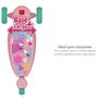 Imagem de Patinete Infantil Skatenet Kid Flower Rosa Bandeirante 1501