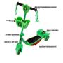 Imagem de Patinete Infantil Verde Ben 10 Scooter 3 Rodas C Led e Som